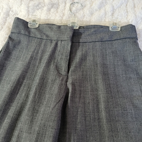 Tangents Women’s Sz 9 Gray Striped 3 Piece Pantsuit with Camisole Top, Blazer - Picture 10 of 16